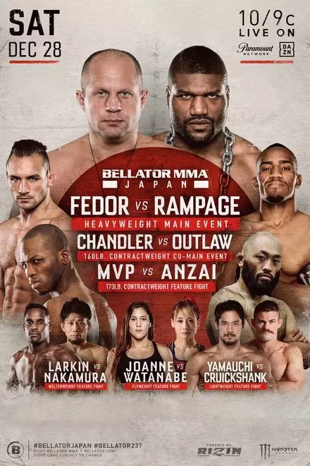 Bellator 237: Fedor vs. Rampage Bellator 237: Fedor vs. Rampage
