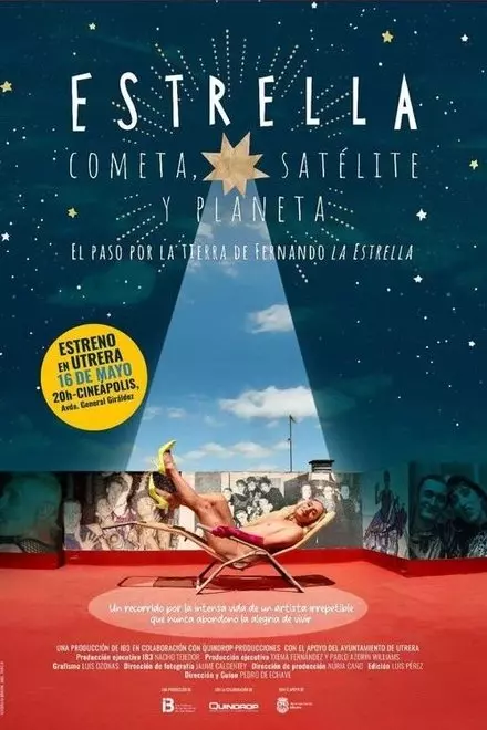 Estrella, cometa, satélite y planeta Estrella, cometa, satélite y planeta