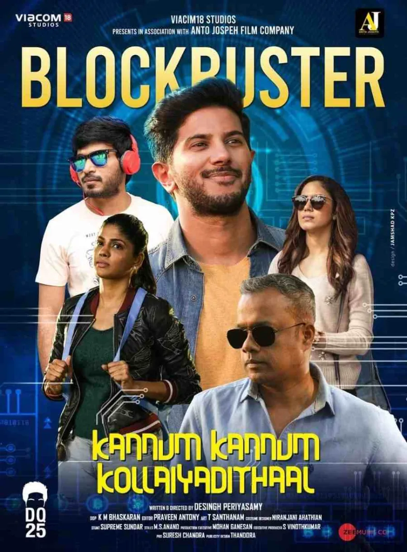 Kannum Kannum Kollaiyadithaal (2020) (Hindi + Tamil) Dual Audio UnCut South Movie HD ESub