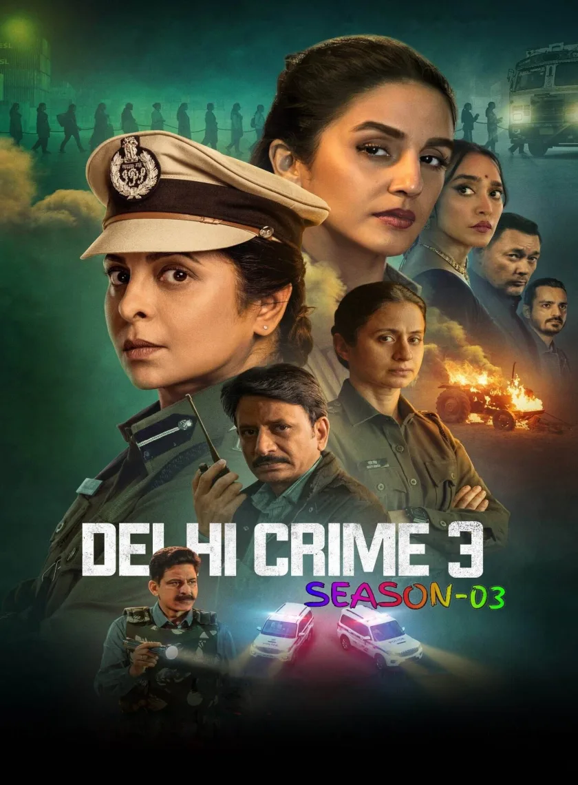 Delhi Crime S03 (2025) Hindi Completed Web Series HEVC ESub